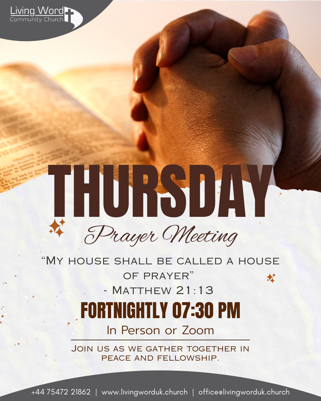 Thursday Prayer Meeting