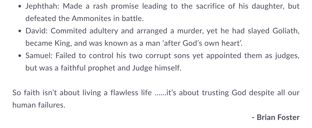 Week 25- Epitome of Faith2